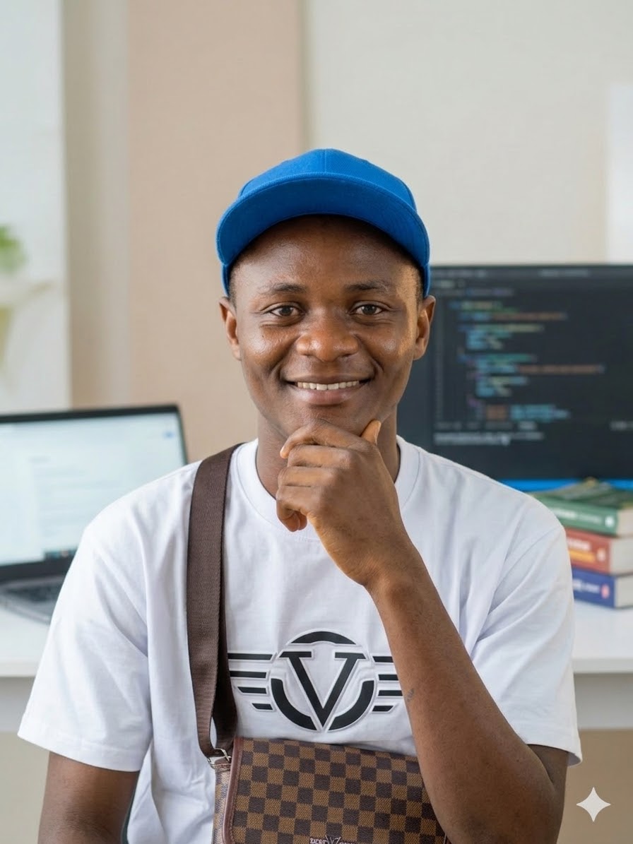 Godlove Tikum, web developer from Bamenda, Cameroon